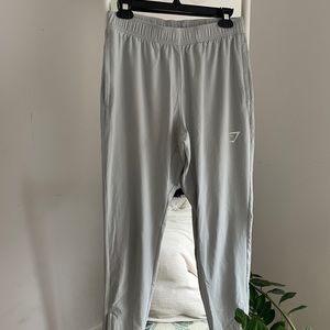 Gymshark Men’s Joggers, Size Medium, Light grey, Like new condition